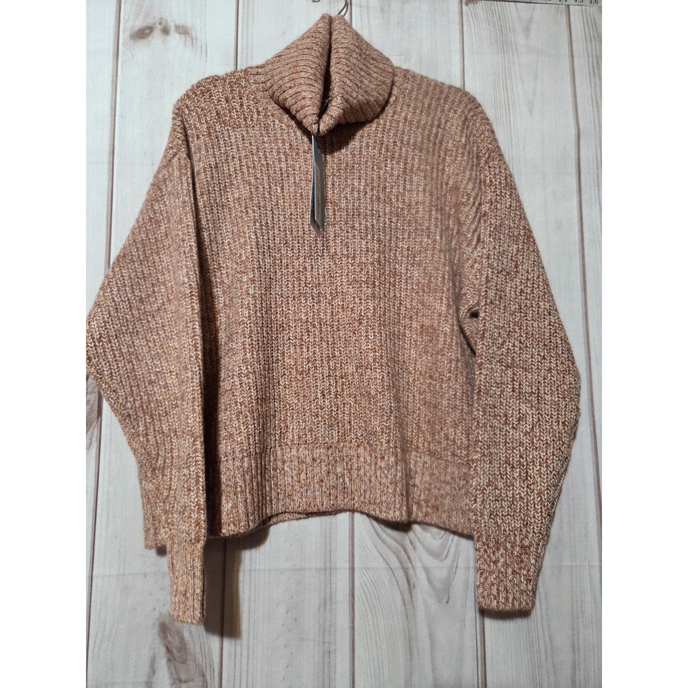 Future Collective‎ Reese Blutstein Brown Marled Turtleneck Sweater 1X NEW